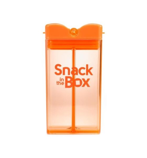 SNACK IN THE BOX pojemnik na przekąski orange