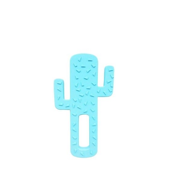 MINIKOIOI gryzak silikonowy Kaktus niebieski
