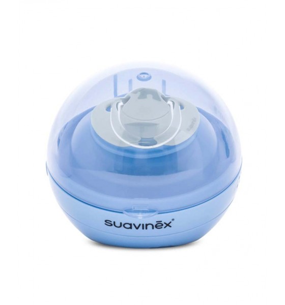 Suavinex sterylizator UV do smoczków uspokajających Duccio niebieski