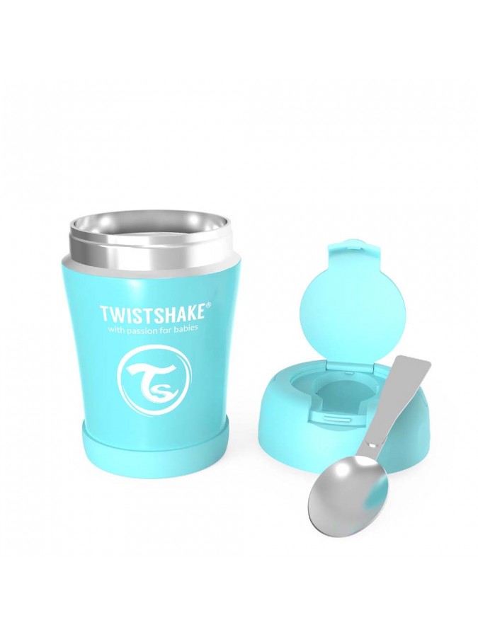 Twistshake pojemnik termiczny na jedzenie 350 ml niebieski